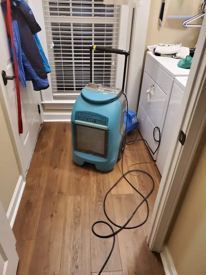 Commercial dehumidifier deployed for Flood Damage Cleanup in Mountain Home